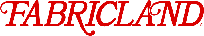 fabricland logo red